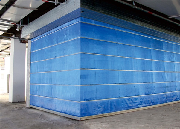 特级无机双轨双帘防火卷帘门